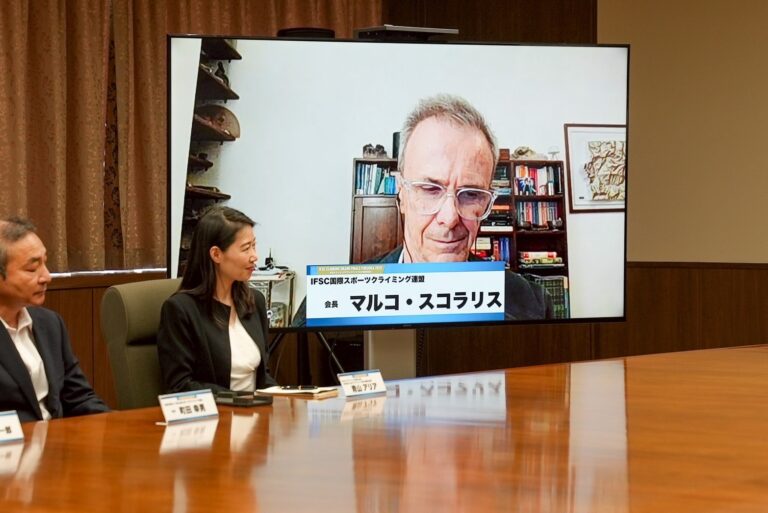 IFSC 国際スポーツクライミング連盟のマルコ・スコラリス会長