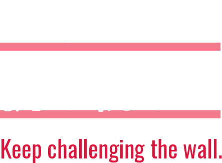 果敢に壁に挑み続ける